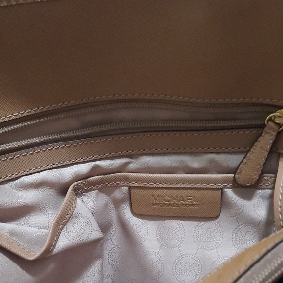 Michael Kors Brown Leather Tote - Picture 6 of 15